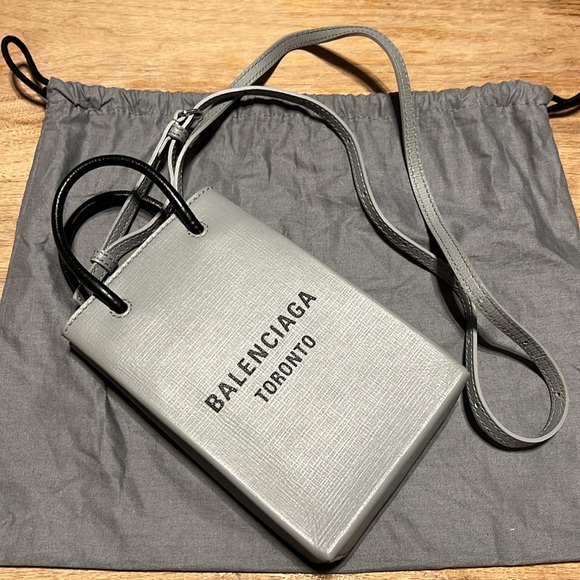 Authentic Balenciaga Toronto Mini Bag with Cross-Body Strap. - Picture 6 of 7